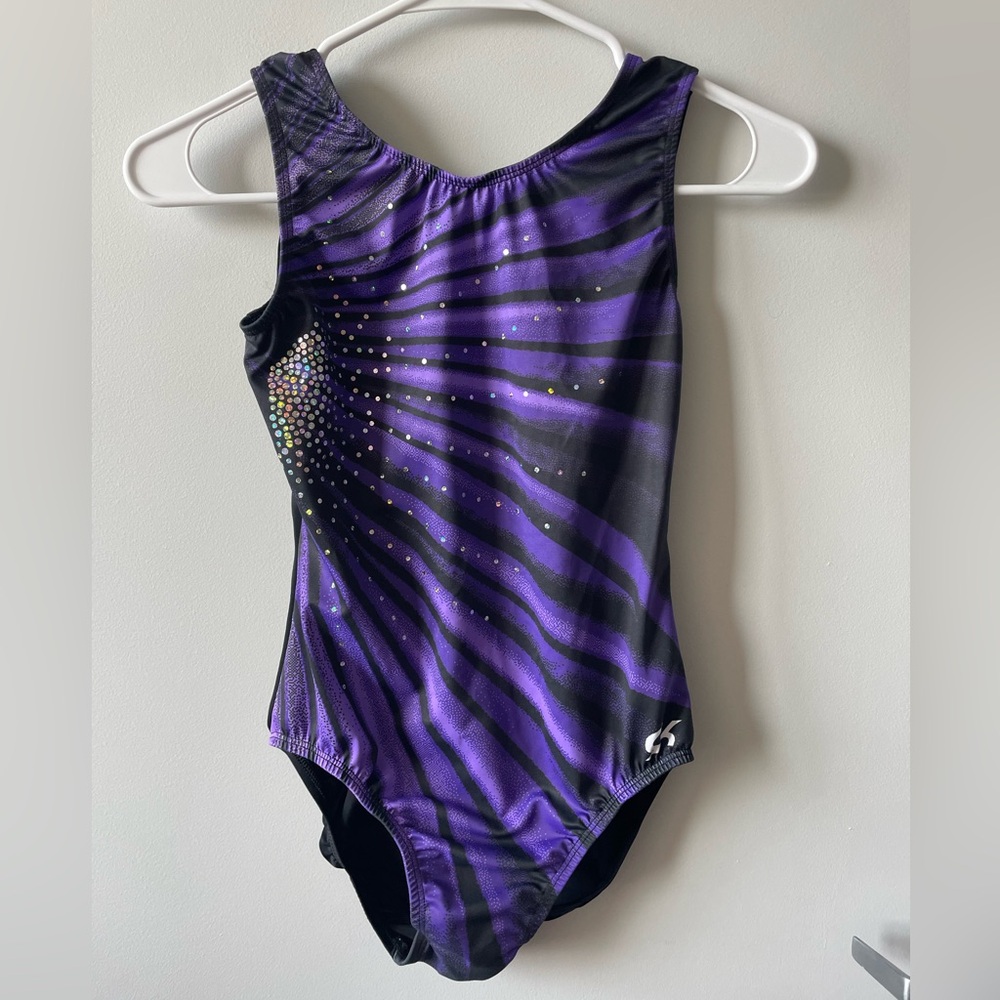GK Elite: Purple Burst Leotard